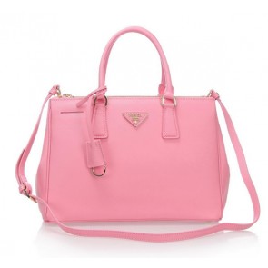 Cheap Prada 33CM Saffiano Leather Tote Bag BN2274 Pink VS07398