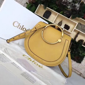 Chloe Nile Bracelet Crossbody Bag Yellow 230604 VS06949