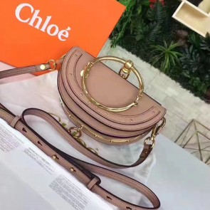 Chloe Nile Small Bracelet Minaudiere Bag Pink 230605 VS01479