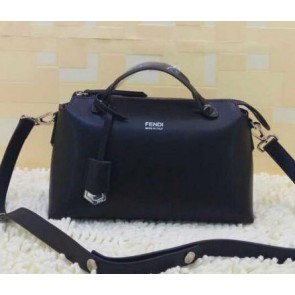 Copy AAA Fendi BY THE WAY Bag Calfskin Leather FD2356 Black VS09194