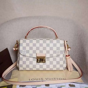 Copy Louis Vuitton Damier Azur Canvas Croisette Bag N41581 VS06995