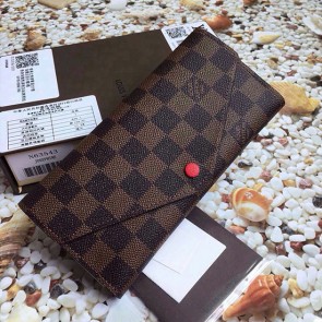 Copy Louis Vuitton Damier Ebene Canvas Josephine Wallet N63545 VS07913