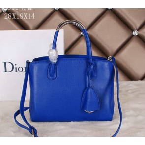 Dior ADDICT Bag Two-Tone Calfskin Leather D8811 Blue VS08814