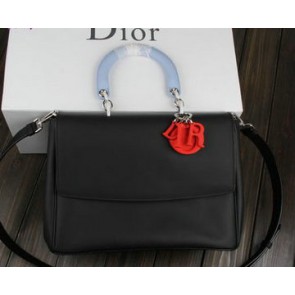 Dior Be Dior Flap Bag Nappa Leather CD99018L Black VS06896