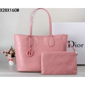 Dior Panarea Bag Rosato Canvas D99016 Pink VS07178