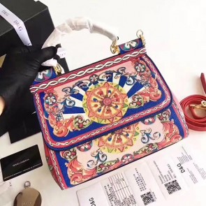 Dolce&Gabbana Medium Sicily Bag Pink DG060411 VS06327