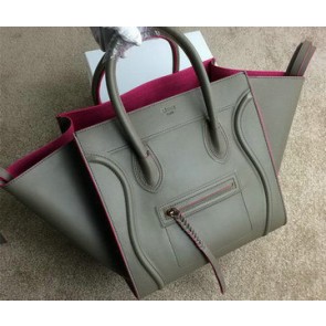 Fake Celine Luggage Phantom Bag Original Leather 99012 Khaki VS05308