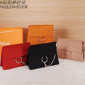 Fake Chloe Faye Big Calf Leather Shoulder Bag 3S1128 VS03381