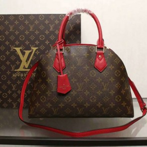 Fashion Replica Louis Vuitton Monogram Canvas Alma B'N'B Bag M41799 Red VS07401