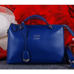 Fendi By The Way Bag with Tail Calfskin Leather FD2353 Blue VS06750