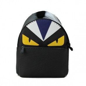 Fendi Selleria Backpacks Original Leather FD8862I Black VS04802