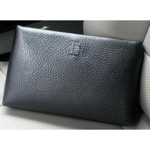 Givenchy Calfskin Leather Clutch G8019 Black VS02674