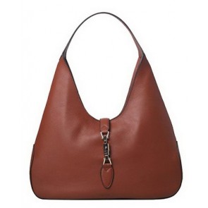 Gucci Jackie Soft Leather Hobo Bag 362968 Brown VS09058