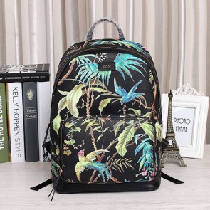 Gucci Tropical Print Leather Backpack 406370 VS05141