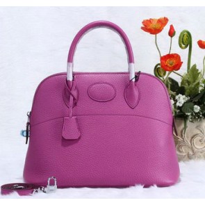 Hermes Bolide 31CM Calfskin Leather Tote Bag H509083 Lavender VS05547