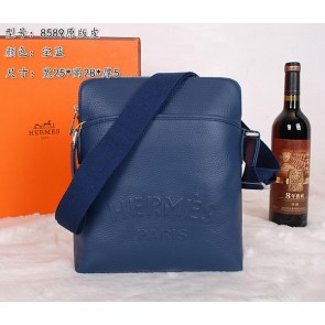 Hermes Messenger Bag Original Calf Leather H8589 Royal VS04867