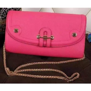 Hermes Passe-Guide Shoulder Bag Calfskin Leather H33225 Rose VS00783