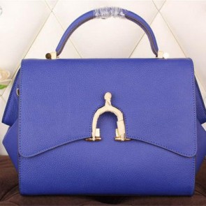 Hermes Stirrup Top Handle Bag H30560 Royal VS04733