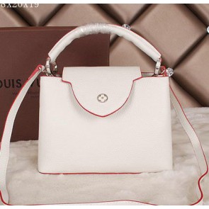 High Quality Louis Vuitton Elegant Capucines BB Bags M48870 OffWhite VS09637