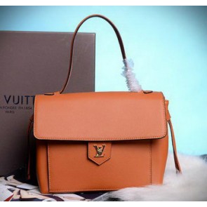 Imitation 1:1 Louis Vuitton Cruise 2015 Lockme PM Tote Bag M54011 Wheat VS04311