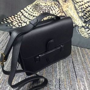 Imitation AAA Celine Symmetrical Bag in Black Calfskin C8803 VS08744