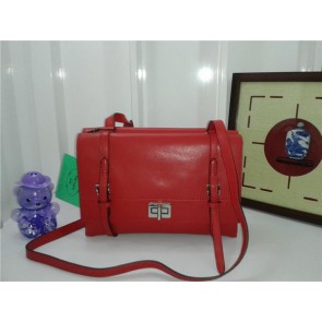 Imitation AAA Prada Lux Nappa Leather Flap Bags BT0993 Burgundy VS09435