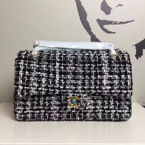 Imitation Chanel Tweed Flap Shoulder Bag A13042 VS01648