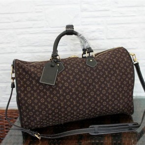 Imitation Louis Vuitton Monogram Idylle SPEEDY VOYAGE 45 Bag M56705 Fusain VS08472