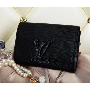 Imitation Quality Louis Vuitton EPI Leather Louise PM M41105 Black VS06807