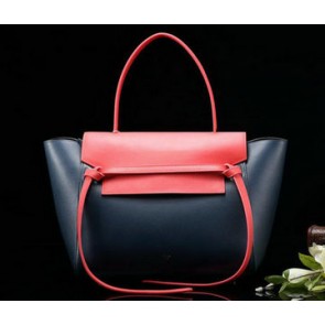 Imitation Replica Celine Belt Bag Smooth Calfskin Leather C3345 Royal&Red VS08439