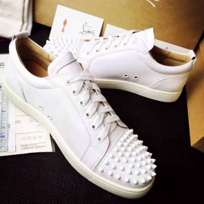 Knockoff 1:1 Christian Louboutin Gondolaclou Flat White CL1230 VS08812