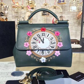 Knockoff Dolce&Gabbana Medium Sicily Bag Green DG060404 VS05186