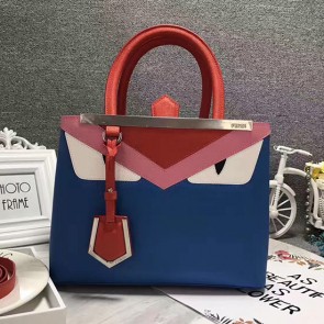 Knockoff Fendi Petite 2jours Bag Bugs Blue FB1756 VS06518