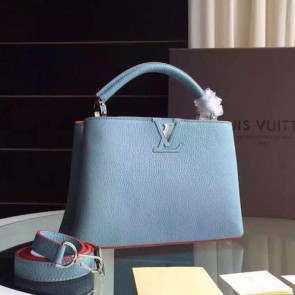 Louis Vuitton Capucines BB Tote Bag M94754 Light Blue VS06360