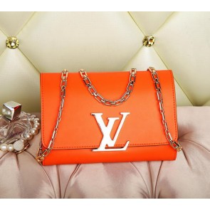 Louis Vuitton Chain Louise Shoulder Bag M94335 Orange VS05567