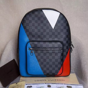 Louis Vuitton Damier Cobalt Canvas Josh Backpack N41612 VS09575