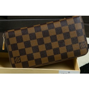 Louis Vuitton Damier Ebene Canvas BRAZZA WALLET N60017 VS07469