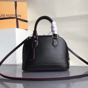 Louis Vuitton Epi Leather Alma BB Noir M40301 VS05935