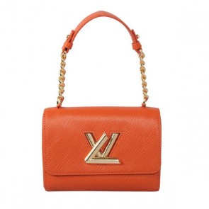 Louis Vuitton EPI Leather Chain Louise Shoulder Bag M48618 Orange VS07329