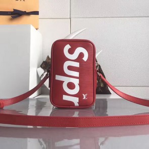 Louis Vuitton Epi Leather Supreme x Danube PPM Red M53434 VS07318