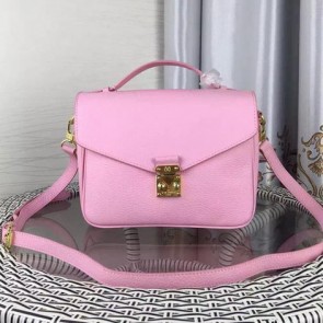 Louis Vuitton Litchi Leather EDEN Bag M84827 Pink VS09211