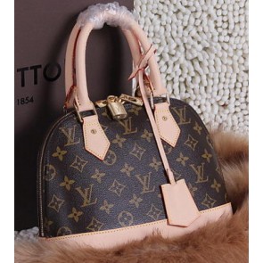 Louis Vuitton Monogram Canvas Alma BB Tote Bag M53152 VS07282