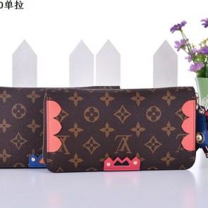 Louis Vuitton Monogram Canvas Zippy WALLET TOTEM M61364 VS06157