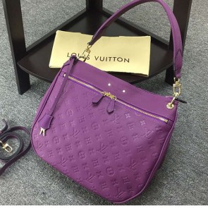 Louis Vuitton Monogram Empreinte Spontini Bag Purple M42819 VS07648