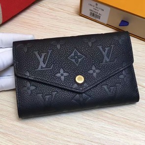 Louis Vuitton Monogram Empreinte Wallet Black M60541 VS05483