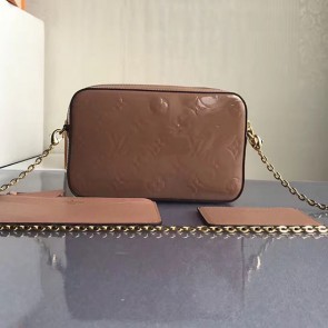 Louis Vuitton Monogram Vernis Camera Khaki M64058 VS01740