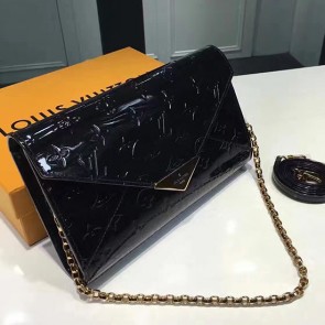 Louis Vuitton Monogram Vernis Mira Clutch Noir M90990 VS00913