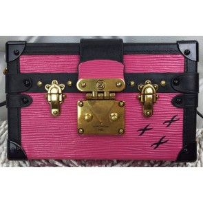 Louis Vuitton Petite Malle Epi Leather Bag M94219 Rose VS04753
