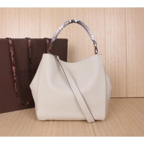 Louis Vuitton Suede Leather Bagatelle M91671 OffWhite VS00429
