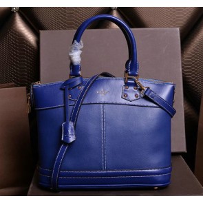 Louis Vuitton Suhali Leather LOCKIT PM M43220 Blue VS03486